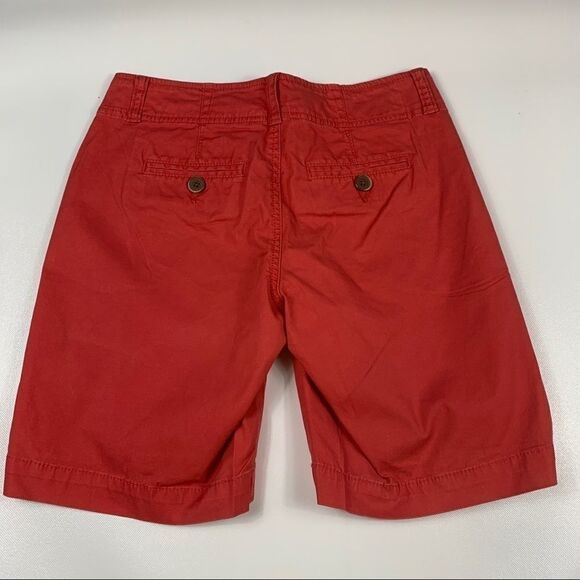 3/$20 Cabi Burnt Orange Jean Shorts size: 0 - Picture 3 of 4